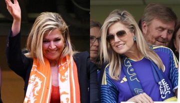 Máxima Zorreguieta, «doble camiseta» en el Mundial: voló 1.200 km y alentó por Países Bajos y Curazao en el mismo día