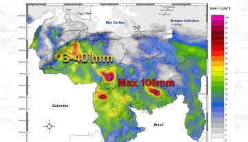 Inameh prevé precipitaciones intensas y cielo cubierto en múltiples regiones del país este #3Jun