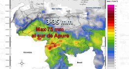 Inameh alertó sobre lluvias con descargas eléctricas en estas zonas de Venezuela este #15Jun