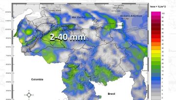 Se prevén fuertes lluvias en varios estados de Venezuela por paso de onda tropical este #19Jun