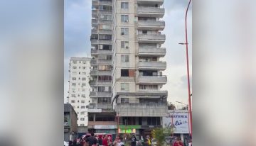 Desalojaron edificio en Valencia tras detectarse daños luego de la réplica de magnitud 5,5