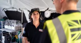 Reino Unido refuerza respuesta humanitaria con instalación de un hospital de campaña en La Guaira