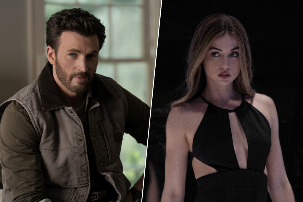 La crítica se cebó con ella, pero a veces es lo único que necesitamos para desconectar: Ana de Armas y Chris Evans juntos en Apple TV