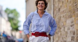 Inès de la Fressange confirma las 3 prendas que siempre le funcionan en su maleta de verano (y también para vestir bien con calor)