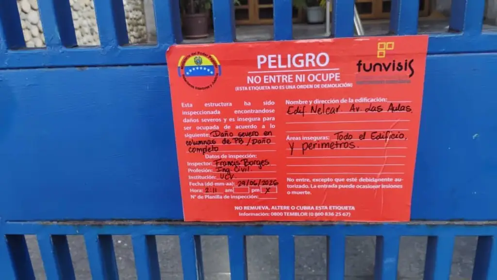¿Qué significa realmente la etiqueta roja en un edificio tras los terremotos?