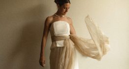 La novia del norte con el velo versátil que se convirtió en fular y cinturón en la misma boda