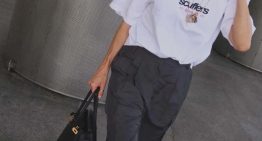 Las expertas en moda dictaminan que la camiseta oversize es un básico de moda (Eugenia Silva dixit)