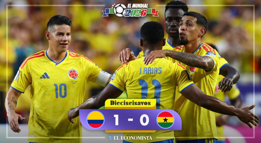 Colombia gana su boleto a los octavos del Mundial 2026 con triunfo 1-0 ante Ghana