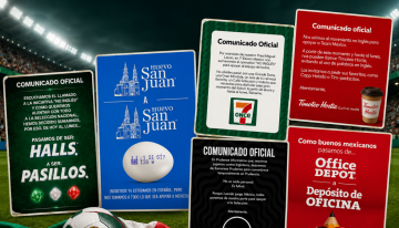 Marcas se suman al trend “No inglés” para apoyar a México antes del partido contra Inglaterra