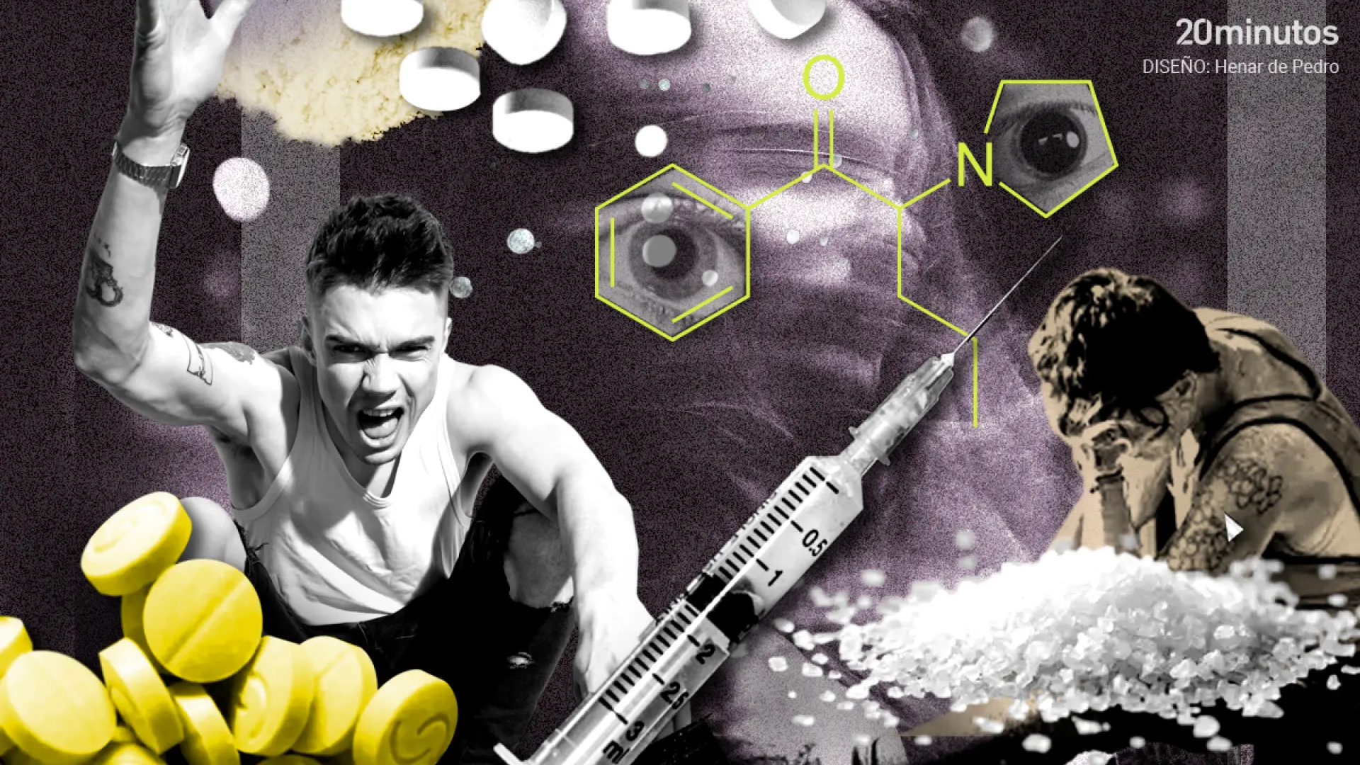 Así es la droga alfa, una de las más peligrosas que existen: «Los usuarios sienten la fuerza y la furia de Hulk»
