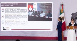 Gobierno de México reconoce trabajo preventivo de Tamaulipas ante temporada de lluvias; destaca liderazgo de Américo Villarreal