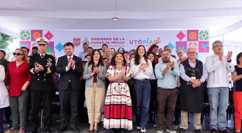 Clara Brugada inaugura la Utopía Acatitla con una inversión de 119 millones de pesos para acercar salud, cultura, deporte y cuidados al oriente de la ciudad