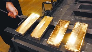 Bancos centrales acumulan 1,000 toneladas de oro en sus reservas