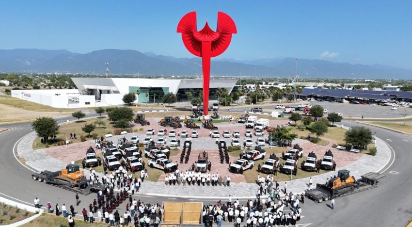 Fortalece Tamaulipas capacidad operativa de la Secretaría de Obras Públicas con nueva maquinaria