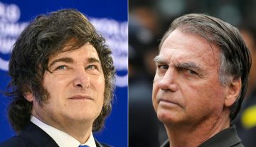Corte suprema de Brasil prohíbe visita de Milei a Bolsonaro en prisión domiciliaria