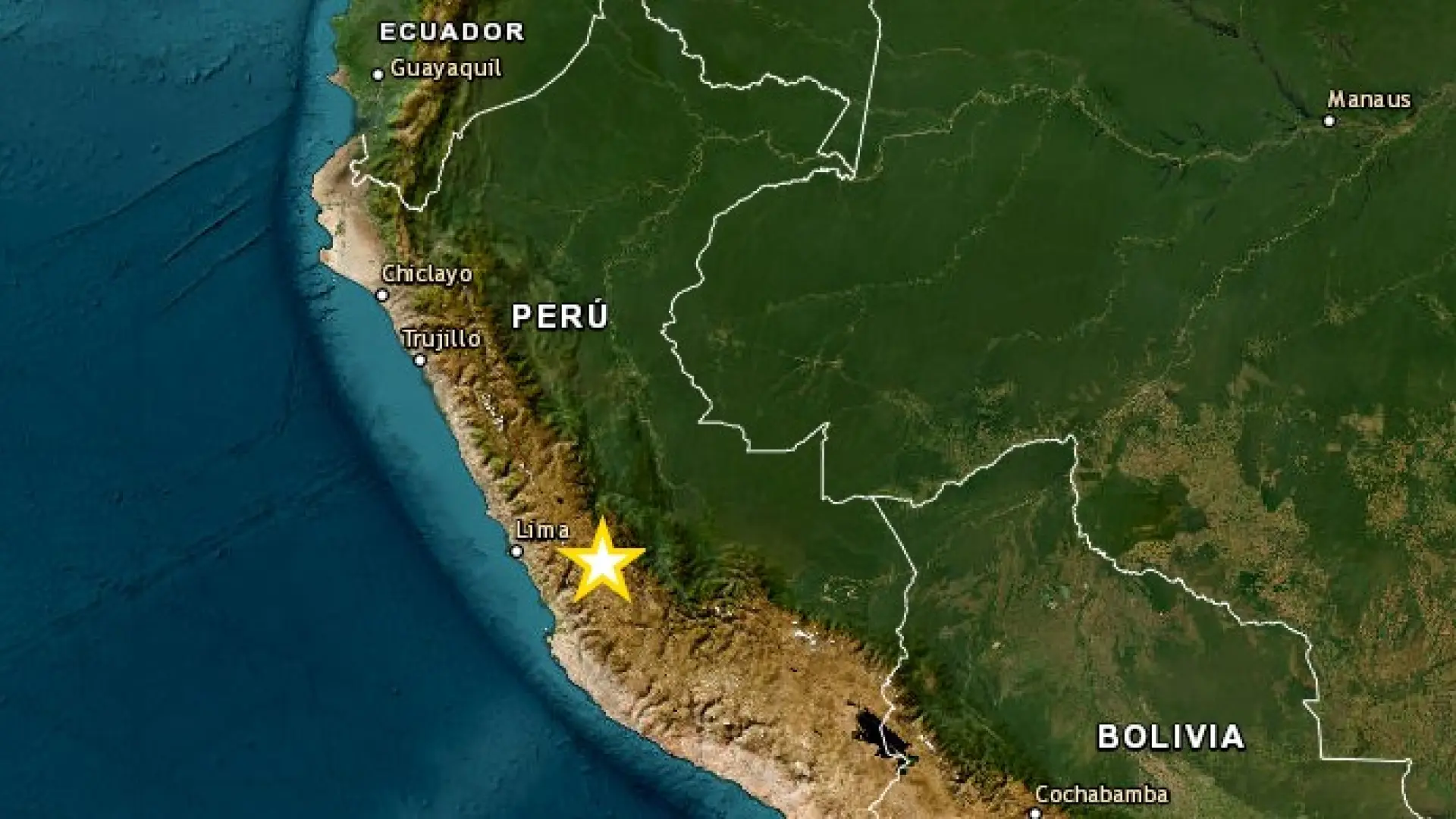 Dos terremotos en Perú con solo 17 minutos de diferencia dejan al menos un muerto y diez heridos