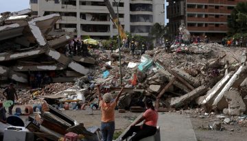 Aumenta a 5,278 el número de muertos tras el doble terremoto en Venezuela