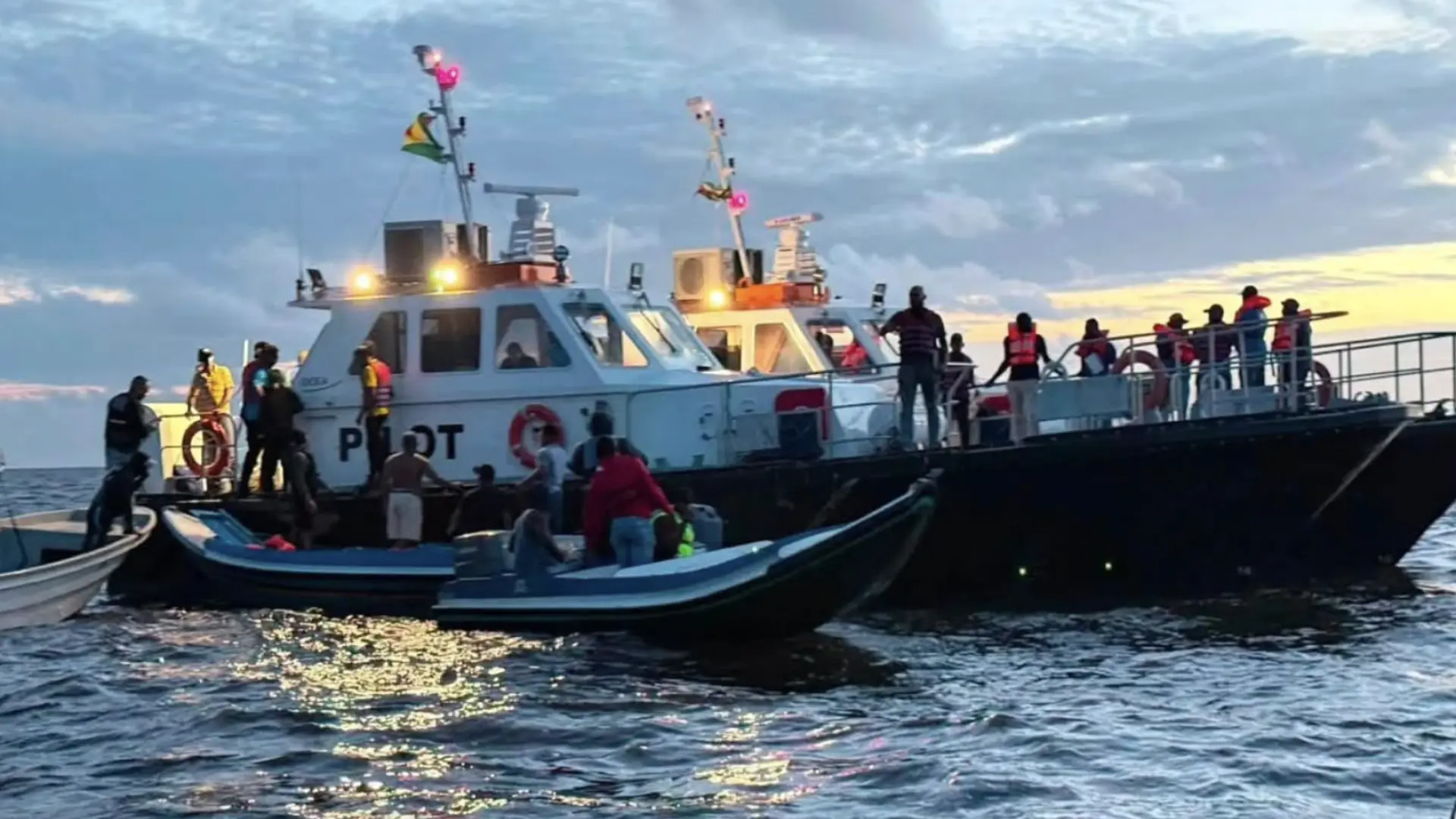 Hallan el barco naufragado en Guyana y se confirma al menos 27 muertos
