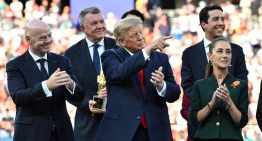 Trump, Sheinbaum y Felipe VI acompañan la coronación de España como campeona del Mundial