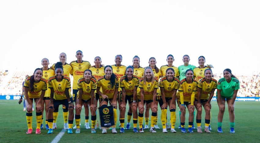 América Femenil conquista su primer Campeón de Campeonas