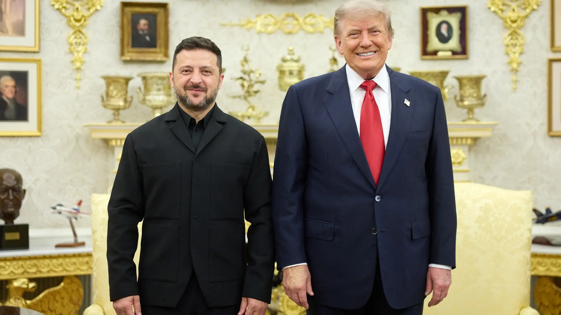 Trump mete presión a Zelenski tras su reunión en la Casa Blanca: «Me gustaría que pusiera fin a la guerra»