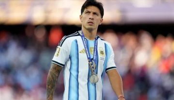 El fuerte posteo de Lisandro Martínez tras la final: «La caída de los grandes es la felicidad de los mediocres»