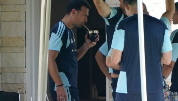 La Selección Argentina tiene demorado su viaje a Nueva York por las condiciones climáticas