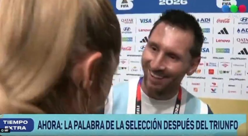 El gesto de Messi con Sofi Martínez que desactivó los rumores: «Si te saludo porque te saludo…»