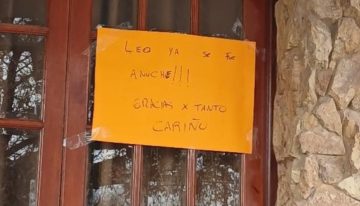 Lionel Scaloni se fue de Pujato: el sencillo cartel con el que anunció su partida tras una semana a puro cariño de la gente