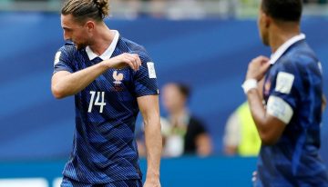 Bronca interna en Francia por el bochornoso primer tiempo ante Inglaterra: Rabiot denunció «actitudes inadmisibles» en algunos de sus compañeros