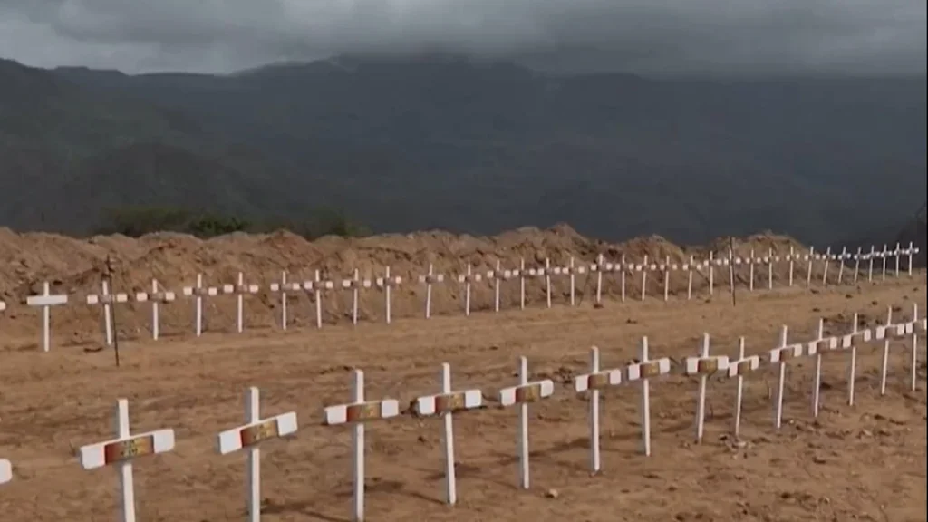 Lo que dijo Zair Mundaray sobre los entierros en fosas comunes de las víctimas de los terremotos