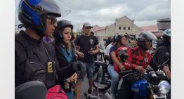 GNB obstaculizó paso de motorizados y personal médico hacia La Guaira (VIDEO)