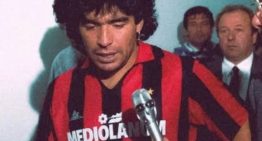 El día que Maradona le pidió la camiseta a Franco Baresi: «Es un recuerdo que guardaré para toda la vida»