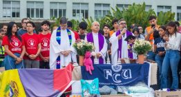 UCV rindió homenaje a las víctimas de los terremotos al cumplirse un mes de la tragedia (Imágenes)