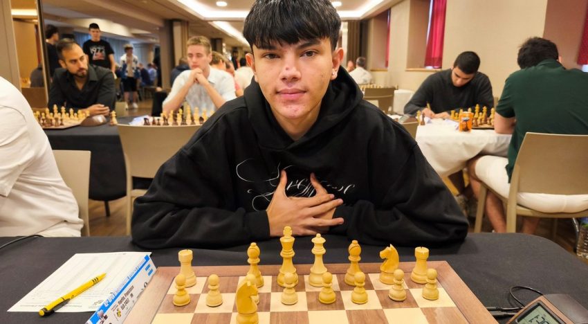 Francisco Fiorito, campeón en Andorra: otro adolescente argentino que arrasa en los tableros de ajedrez