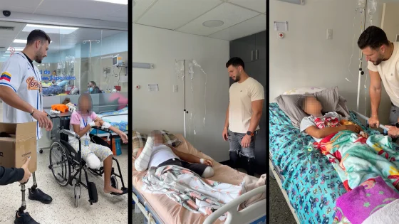 El atleta amputado Juan Pablo Dos Santos lidera cruzada por la movilidad de sobrevivientes tras terremotos