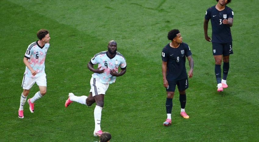 El baile de Lukaku en el gol que liquidó a los Estados Unidos: ¿el goleador de Bélgica se burló de Donald Trump?