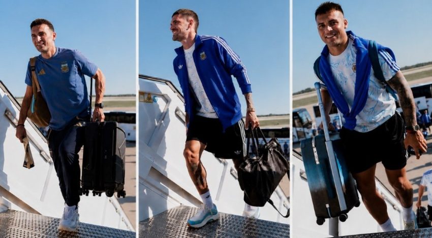La Selección se despidió de Kansas City tras el «asado-cábala»: el inconveniente que demoró el vuelo hacia Atlanta para la semifinal con Inglaterra