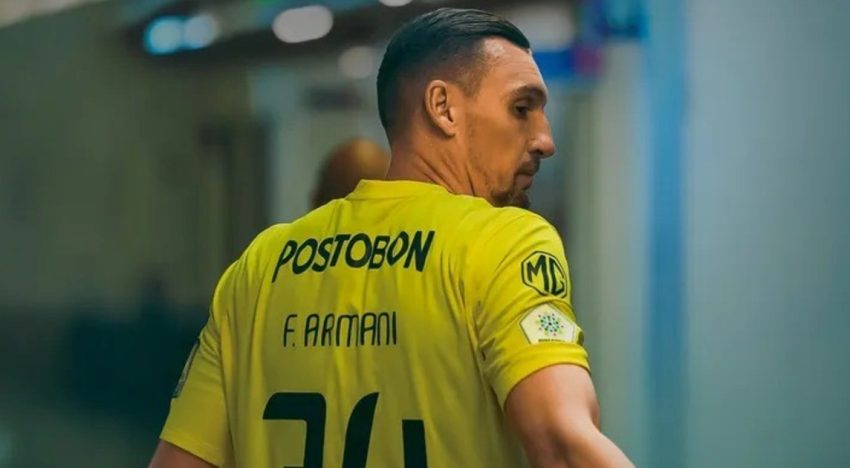 Cómo fue la vuelta de Franco Armani a Atlético Nacional: ovación, arenga de capitán y clasificación en su reestreno