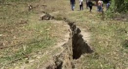 Impresionante grieta en Yaracuy evidenció la fuerza de los terremotos que sacudieron Venezuela (VIDEO)