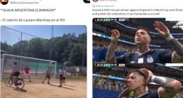 Los mejores memes de Argentina vs Inglaterra: la batalla de Atlanta, el Topo Gigio de Enzo Fernández y el cabezazo salvador de Lautaro Martínez