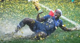 Benjamin Mendy subastó la réplica de la Copa del Mundo que ganó con Francia: cuánto pagaron por el trofeo