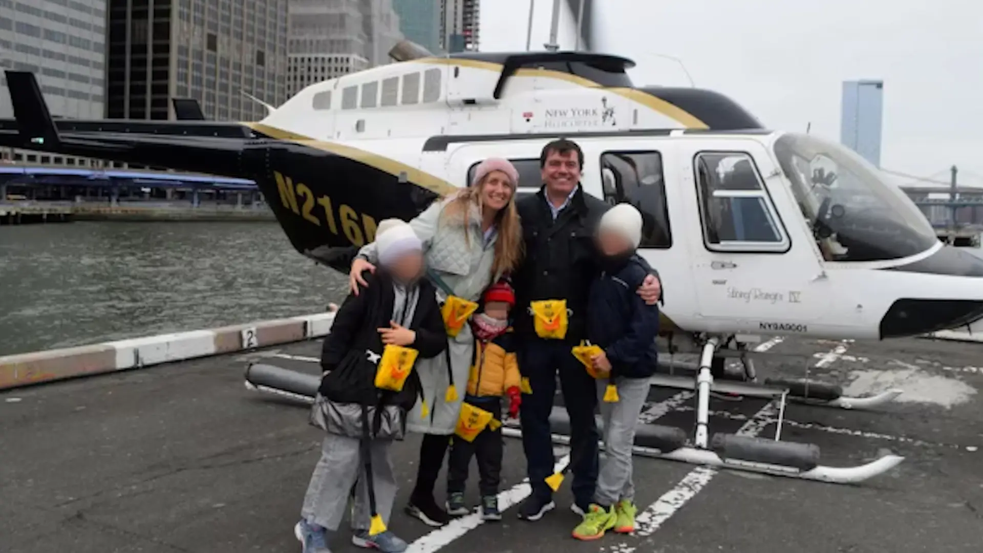 El accidente de helicóptero en el que murió una familia española en Nueva York pudo ser provocado por una bandada de gansos