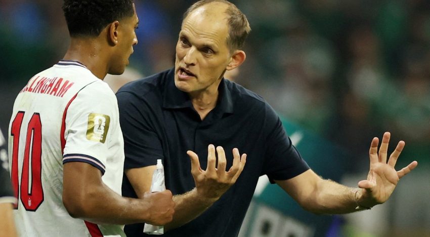 La interna de Inglaterra escaló antes de enfrentar a Argentina: el cruce entre Tuchel y Bellingham dividió al país