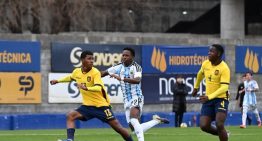 Stephen «Kiki» Ramos marcó un gol con la Selección Sub 17 y se ilusiona con un lugar en el Mundial de Qatar