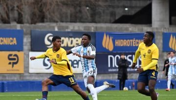Stephen «Kiki» Ramos marcó un gol con la Selección Sub 17 y se ilusiona con un lugar en el Mundial de Qatar