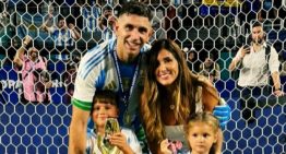La esposa brasileña del Dibu Martínez reveló qué hizo el arquero para jugar el Mundial y bancó a Argentina: “Este país es realmente especial”