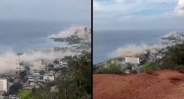 VIDEOS inéditos revelaron cómo el doble terremoto transformó La Guaira en segundos