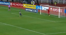 Aranda y un penal que sufrió Boca: tenía el triunfo en sus pies, pero la quiso picar y tuvo que aguantar el reproche del arquero de O'Higgins