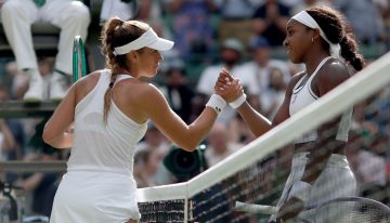 Wimbledon: Solana Sierra perdió un partido increíble ante Coco Gauff y se suma a «la semana maldita» de los argentinos sobre el césped inglés